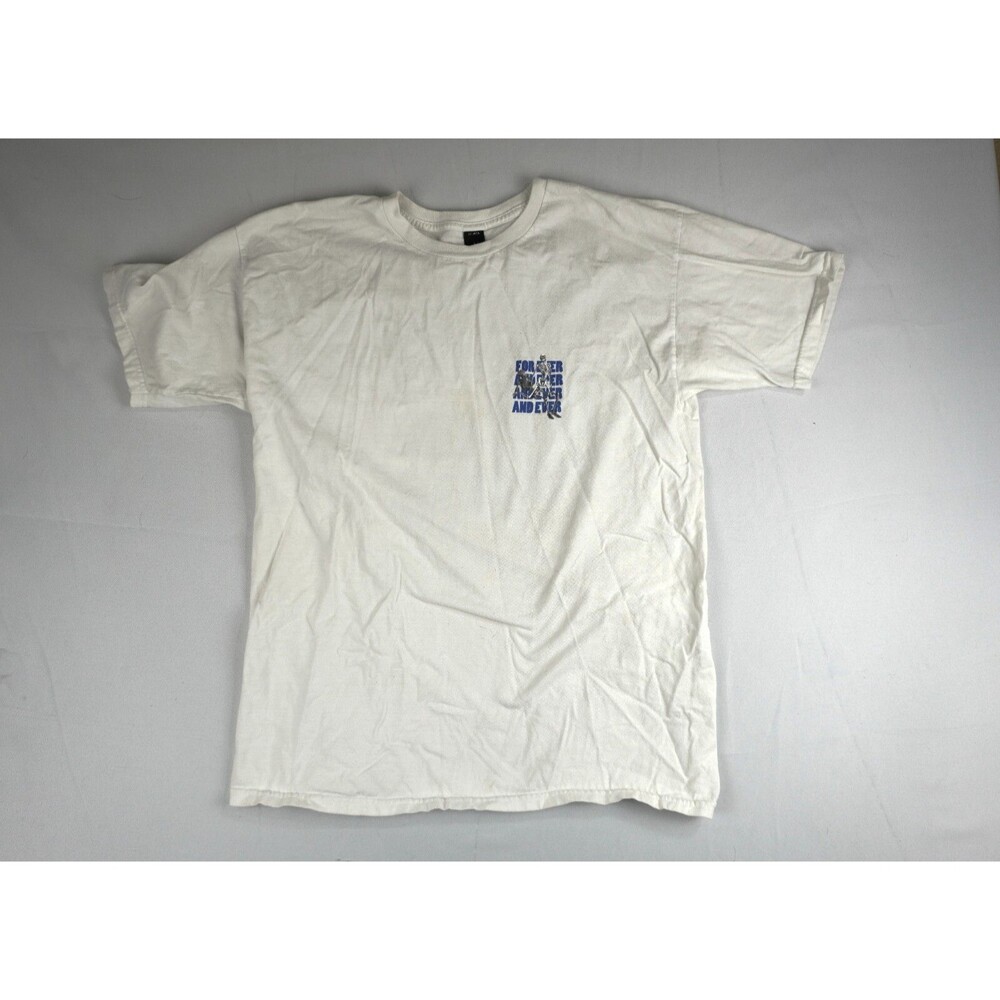 10-Deep T-Shirt Men's Size Large Skeleton Forever and Ever Big Back Graphic USA